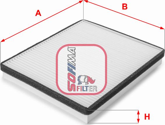 Sofima S 3057 C - Filtre, air de l'habitacle cwaw.fr