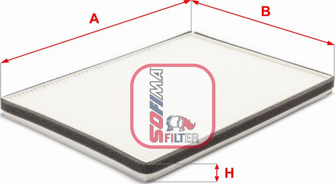 Sofima S 3062 C - Filtre, air de l'habitacle cwaw.fr