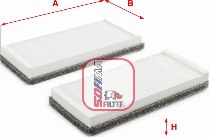 Sofima S 3005 C - Filtre, air de l'habitacle cwaw.fr