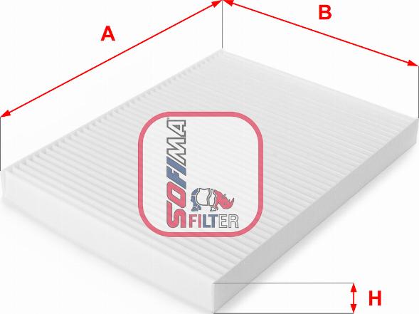 Sofima S 3006 C - Filtre, air de l'habitacle cwaw.fr