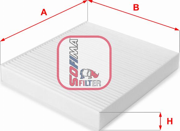 Sofima S 3035 C - Filtre, air de l'habitacle cwaw.fr