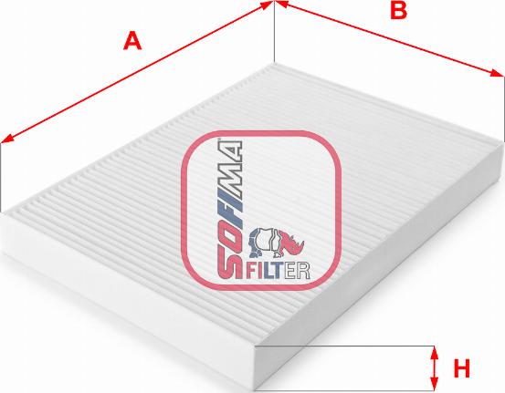 Sofima S 3032 C - Filtre, air de l'habitacle cwaw.fr