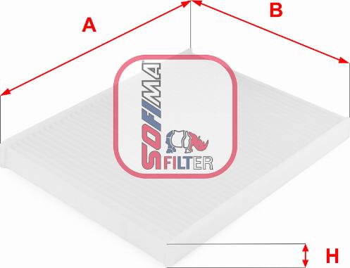 Sofima S 3149 C - Filtre, air de l'habitacle cwaw.fr