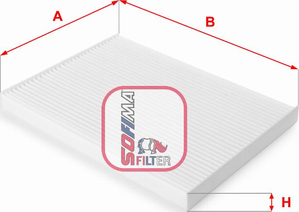 Sofima S 3146 C - Filtre, air de l'habitacle cwaw.fr