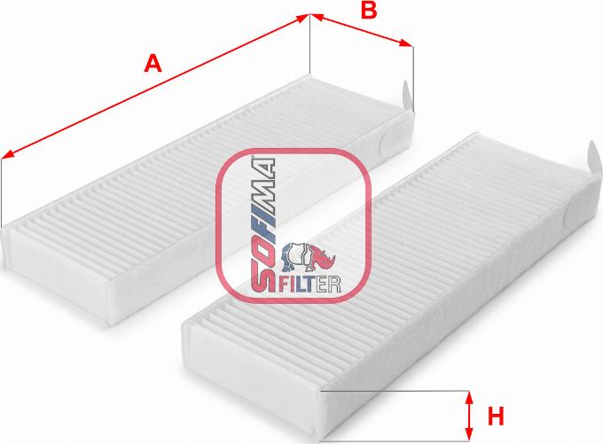 Sofima S 3154 C - Filtre, air de l'habitacle cwaw.fr