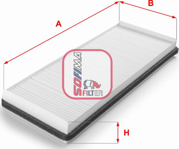 Sofima S 3155 C - Filtre, air de l'habitacle cwaw.fr