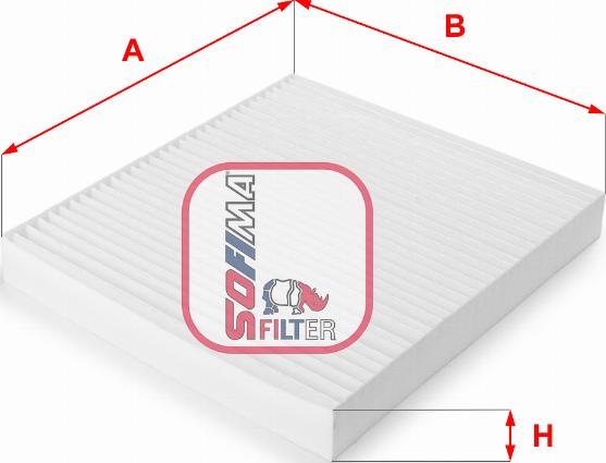 Sofima S 3150 C - Filtre, air de l'habitacle cwaw.fr