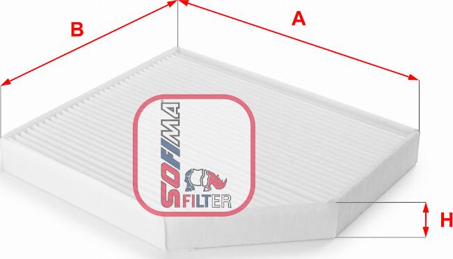 Sofima S 3153 C - Filtre, air de l'habitacle cwaw.fr