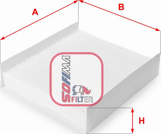 Sofima S 3157 C - Filtre, air de l'habitacle cwaw.fr