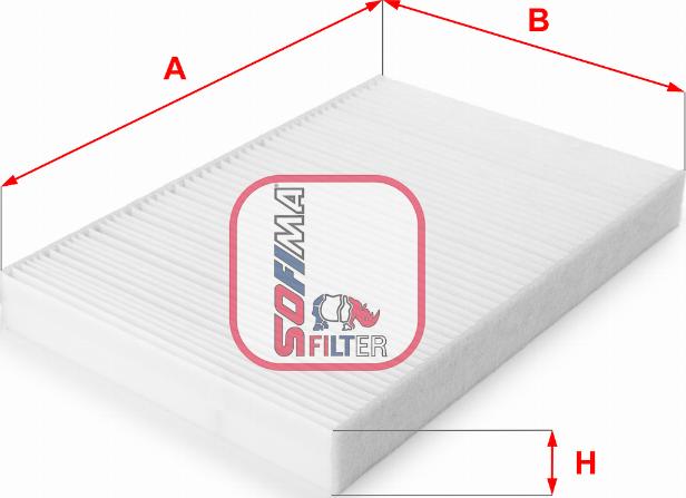 Sofima S 3161 C - Filtre, air de l'habitacle cwaw.fr