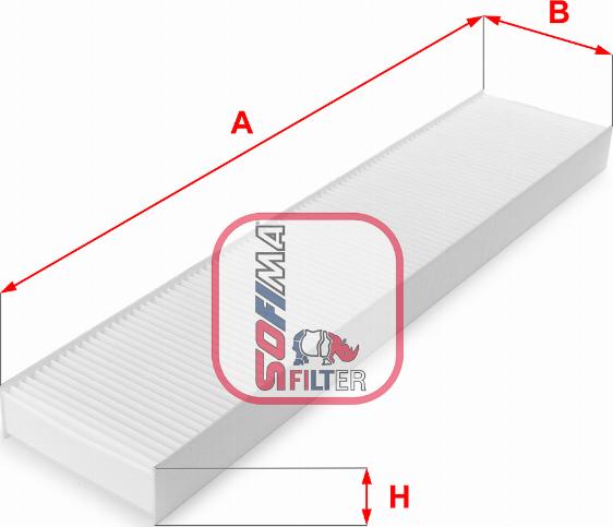 Sofima S 3162 C - Filtre, air de l'habitacle cwaw.fr