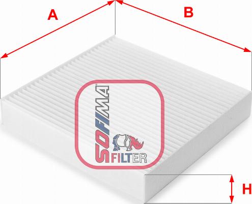 Sofima S 3109 C - Filtre, air de l'habitacle cwaw.fr