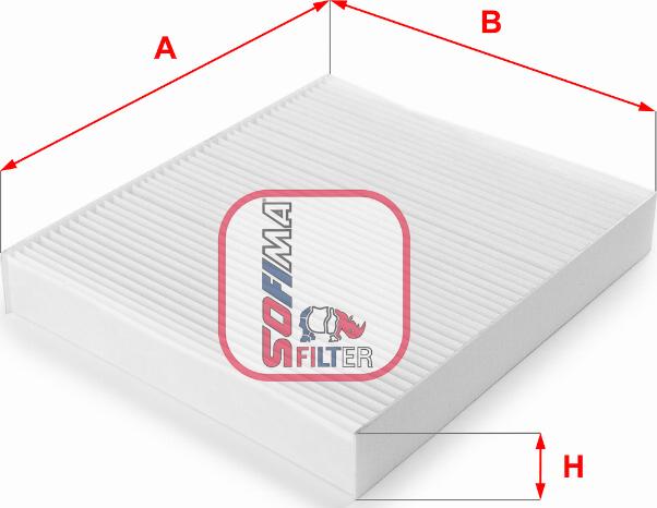 Sofima S 3102 C - Filtre, air de l'habitacle cwaw.fr