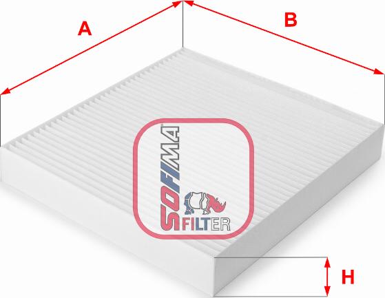 Sofima S 3115 C - Filtre, air de l'habitacle cwaw.fr