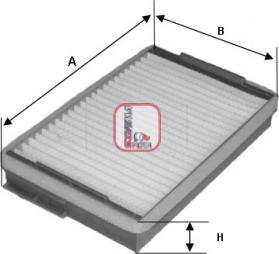 Sofima S 3139 C - Filtre, air de l'habitacle cwaw.fr