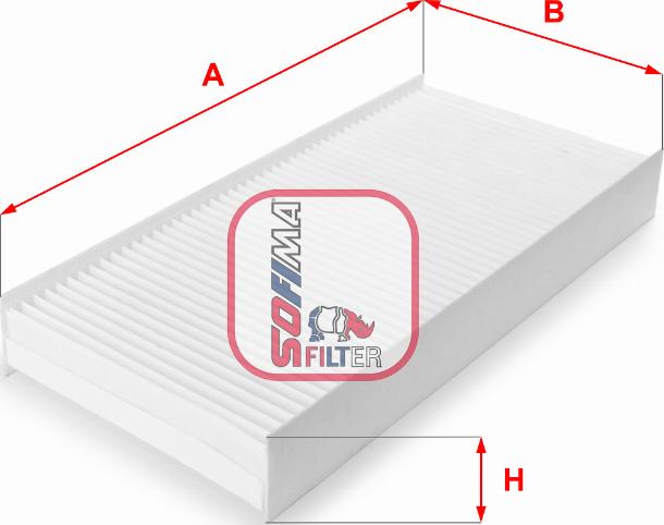 Sofima S 3136 C - Filtre, air de l'habitacle cwaw.fr