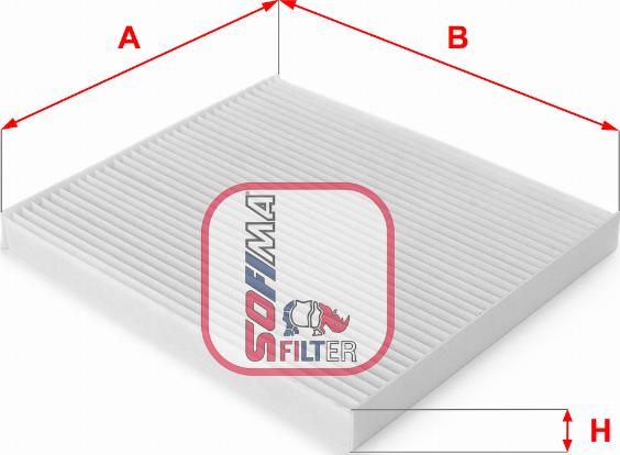 Sofima S 3125 C - Filtre, air de l'habitacle cwaw.fr