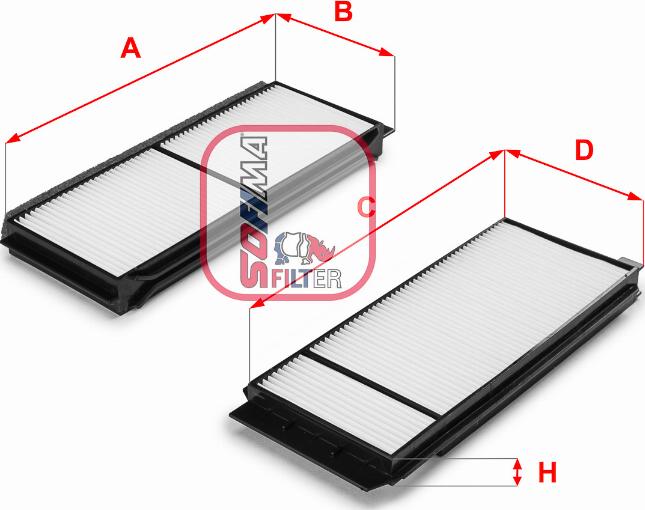 Sofima S 3120 C - Filtre, air de l'habitacle cwaw.fr