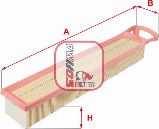 Sofima S 3345 A - Filtre à air cwaw.fr