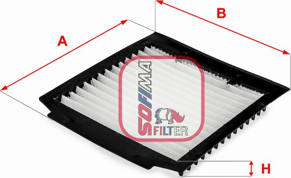 Sofima S 3316 C - Filtre, air de l'habitacle cwaw.fr