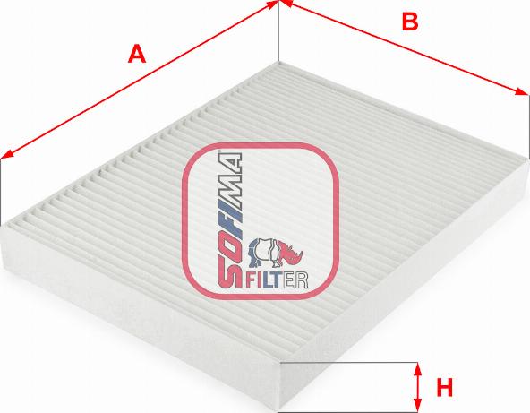 Sofima S 3312 C - Filtre, air de l'habitacle cwaw.fr