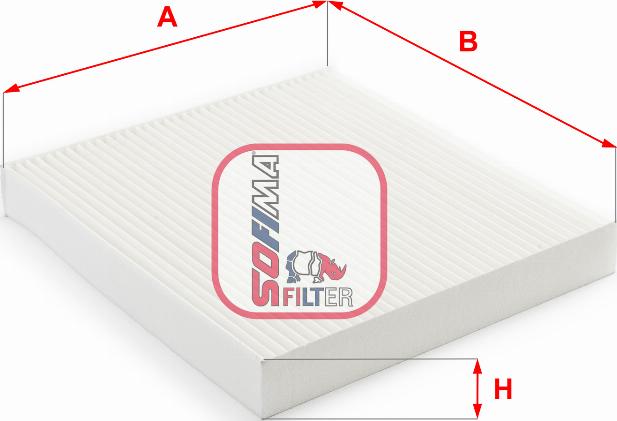 Sofima S 3383 C - Filtre, air de l'habitacle cwaw.fr