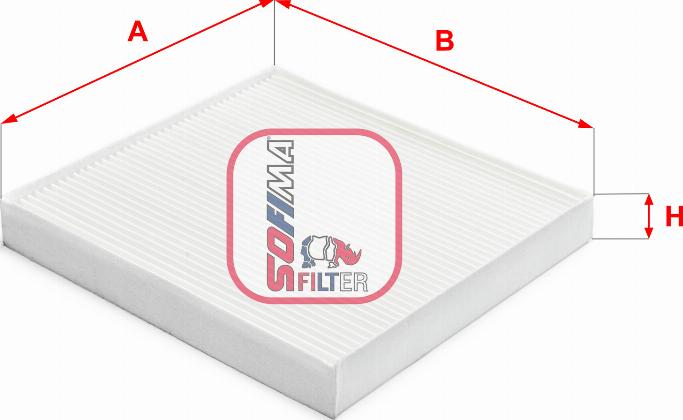 Sofima S 3387 C - Filtre, air de l'habitacle cwaw.fr