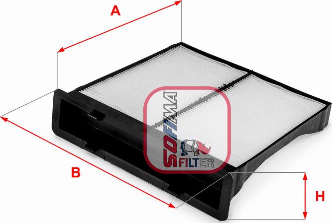 Sofima S 3329 C - Filtre, air de l'habitacle cwaw.fr