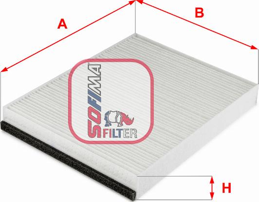 Sofima S 3320 C - Filtre, air de l'habitacle cwaw.fr