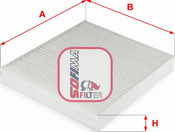 Sofima S 3294 C - Filtre, air de l'habitacle cwaw.fr