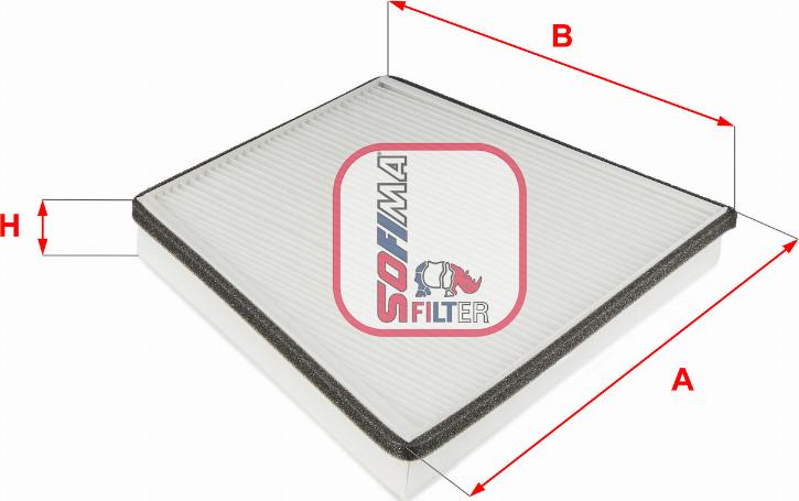 Sofima S 3245 C - Filtre, air de l'habitacle cwaw.fr