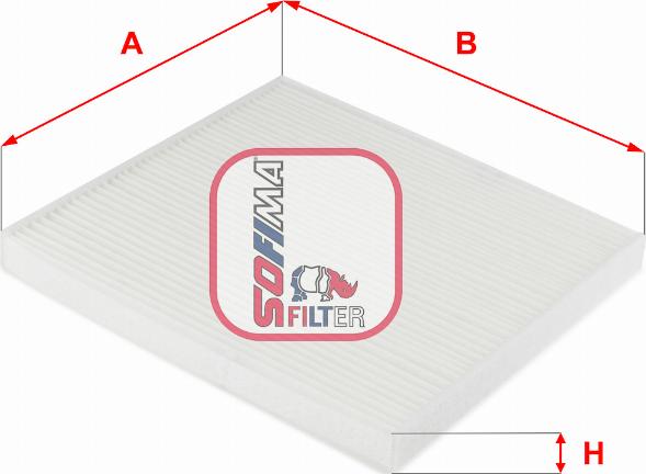 Sofima S 3248 C - Filtre, air de l'habitacle cwaw.fr