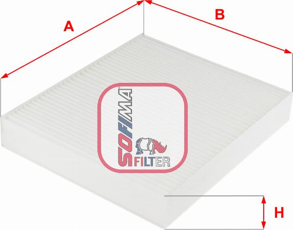 Sofima S 3254 C - Filtre, air de l'habitacle cwaw.fr