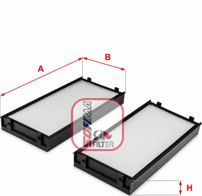 Sofima S 3255 C - Filtre, air de l'habitacle cwaw.fr