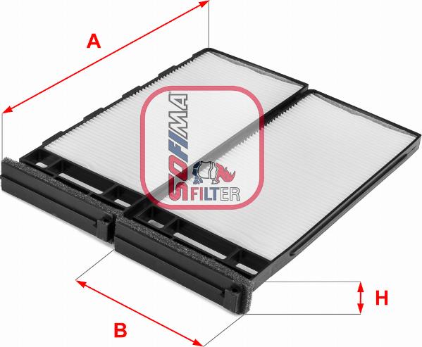 Sofima S 3258 C - Filtre, air de l'habitacle cwaw.fr