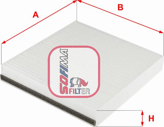 Sofima S 3260 C - Filtre, air de l'habitacle cwaw.fr