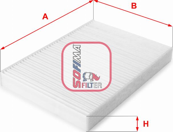 Sofima S 3206 C - Filtre, air de l'habitacle cwaw.fr