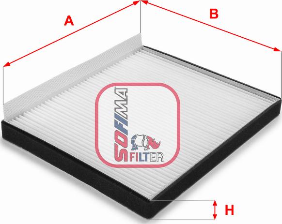 Sofima S 3208 C - Filtre, air de l'habitacle cwaw.fr