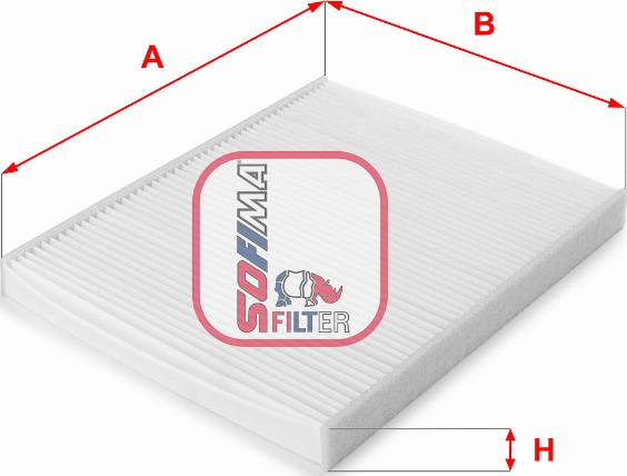 Sofima S 3207 C - Filtre, air de l'habitacle cwaw.fr