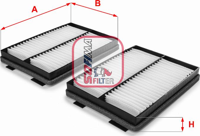 Sofima S 3234 C - Filtre, air de l'habitacle cwaw.fr