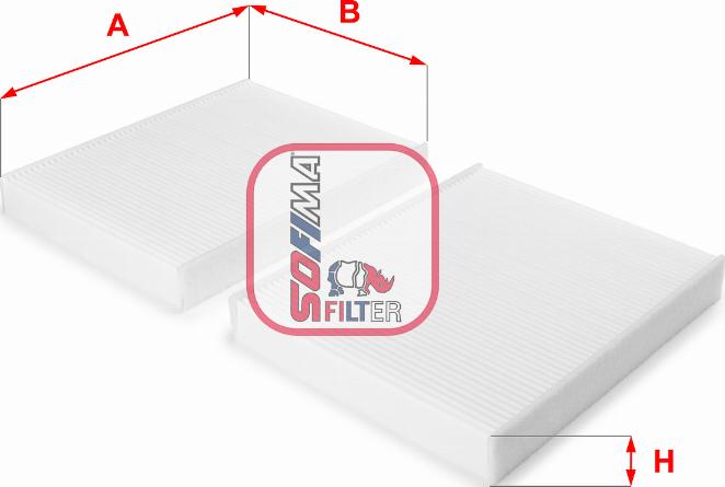 Sofima S 3229 C - Filtre, air de l'habitacle cwaw.fr