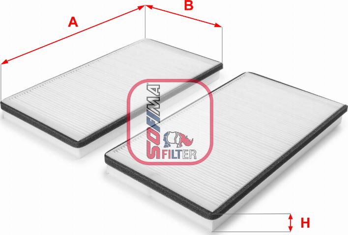 Sofima S 3228 C - Filtre, air de l'habitacle cwaw.fr