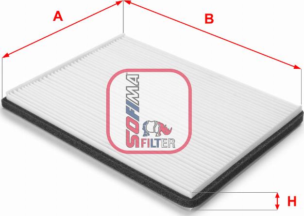 Sofima S 3222 C - Filtre, air de l'habitacle cwaw.fr