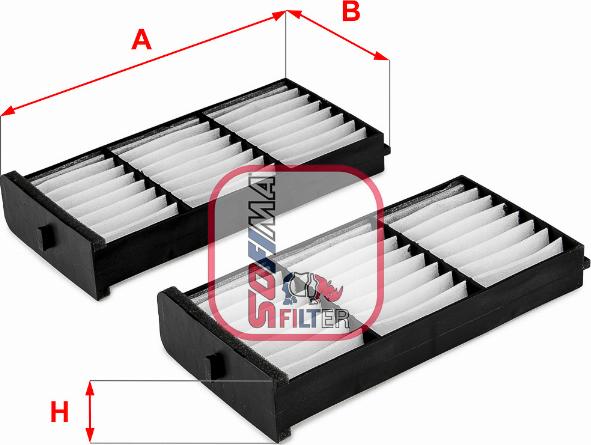 Sofima S 3274 C - Filtre, air de l'habitacle cwaw.fr