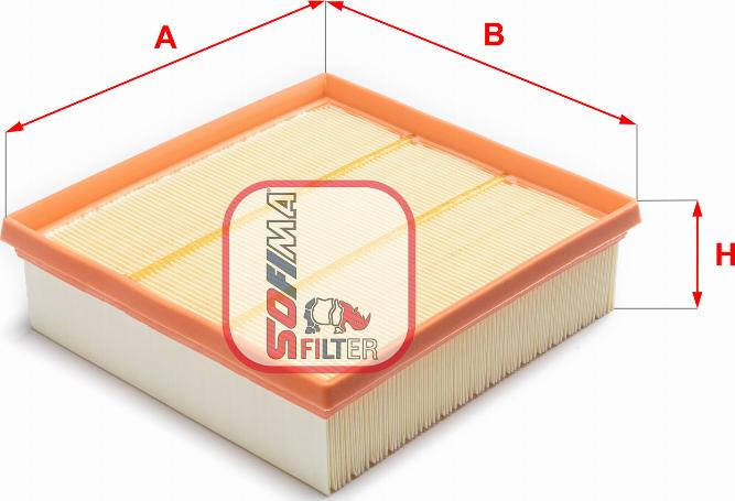 Sofima S 3A58 A - Filtre à air cwaw.fr