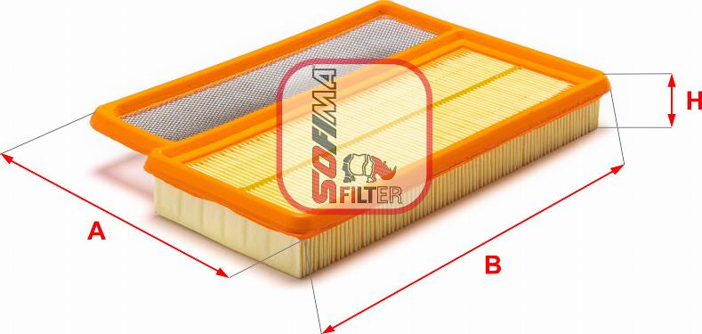 Sofima S3A69A - Filtre à air cwaw.fr