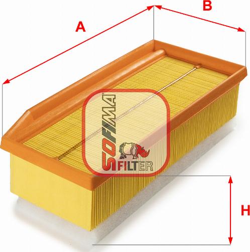 Sofima S 3A16 A - Filtre à air cwaw.fr