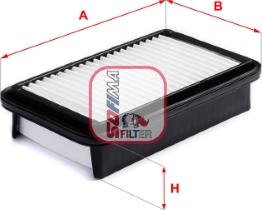 Sofima S 3A84 A - Filtre à air cwaw.fr