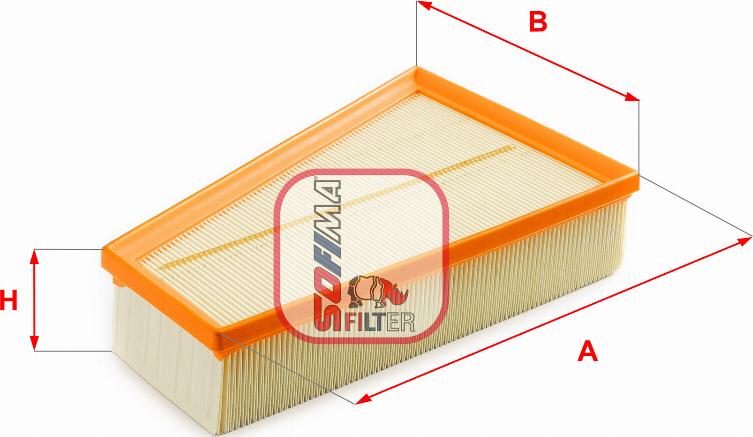 Sofima S 3A38 A - Filtre à air cwaw.fr