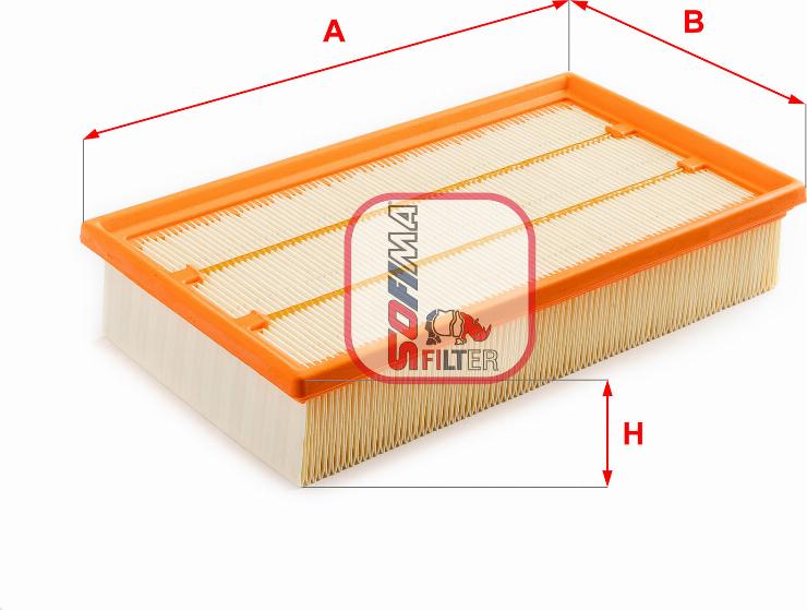 Sofima S 3A33 A - Filtre à air cwaw.fr